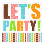 ¡Vayamos de fiesta! Anuncios Personalizados