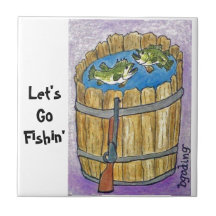 Vayamos Fishin de Beverly Goding - estilo del camp Teja