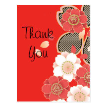Vector blanco rojo floral retro del vintage lindo tarjetas postales