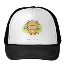 vector del tauro de las muestras del zodiaco del h gorros bordados