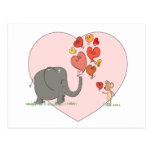 vector lindo del amor de la tarjeta del día de San Tarjetas Postales