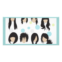 vectorvaco_09102001_hair_style tarjeta personal con foto