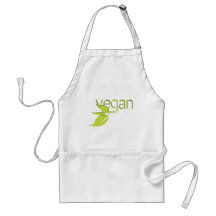 Vegano frondoso delantales