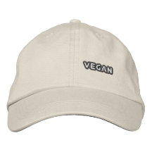 Vegano Gorra De Beisbol