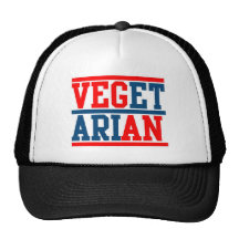 Vegano o vegetariano gorros bordados