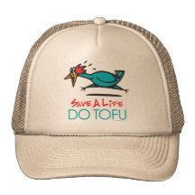 Vegano, queso de soja vegetariano gorro