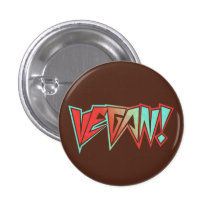 Vegano rojo y azul del eje de balancín de los años pins