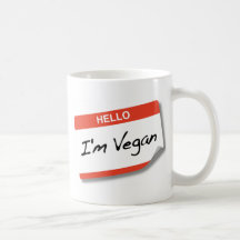 VEGANO TAZA DE CAFÉ