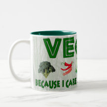 Veganos para el planeta tazas de café