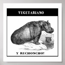 Vegetariano e gordinho poster