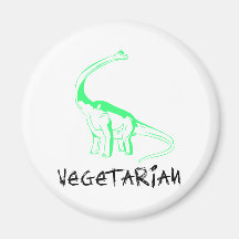 vegetariano imán para frigorifico