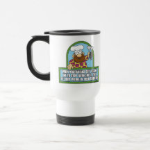 Vegetariano y taza del pis