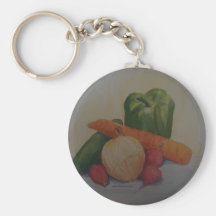 Veggies del verano llaveros