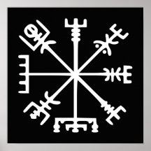 Vegvísir (compás de Viking) Impresiones