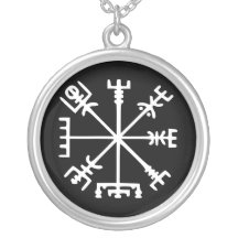 Vegvísir (compás de Viking) Joyeria Personalizada