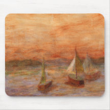 Vela de la tarde, Mousepad Tapetes De Raton