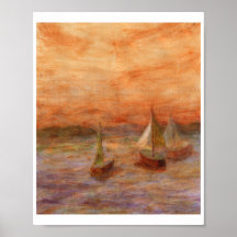 Vela de la tarde, poster