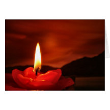 Vela flotante tarjeton