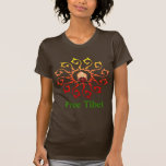 Vela libre de Tíbet Camiseta