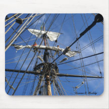 Vela Mousepad del ajuste de señora Washington Tapete De Ratones