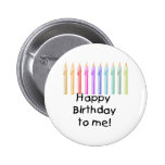 Velas de feliz cumpleaños pin