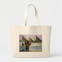 Velas de Joaquín Sorolla y Bastida tres Bolsa Lienzo