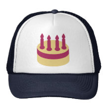 Velas de la torta gorras