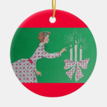Velas flotantes adorno de navidad