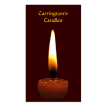 Velas Plantilla De Tarjeta Personal