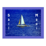 Velero, Lahaina, Maui Hawaii Postales