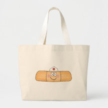 Vendaje de la tirita de Whimsicla con el gorra de  Bolsas De Mano