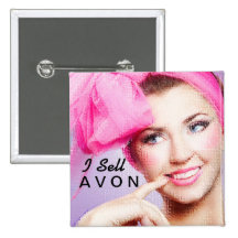 Vendo el botón cuadrado de Avon