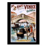 Venecia de hoy en Olympia Tarjeta Postal