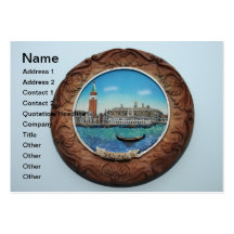 Venecia Plantillas De Tarjetas De Visita