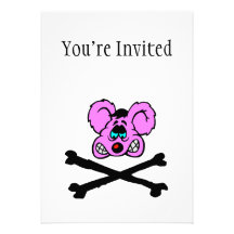 Veneno de la rata invitaciones personalizada