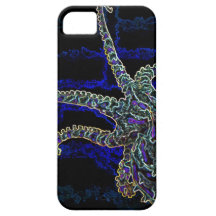 Veneno del azul del pulpo iPhone 5 Case-Mate coberturas