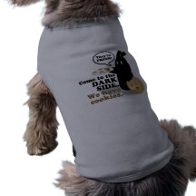 Venido a la camiseta del mascota del lado oscuro camisetas de perrito