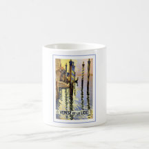 Venise y Le Lido Vintage Taza