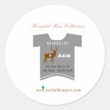 Venta del reno 4 - pegatina