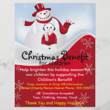 Ventaja de los muñecos de nieve del navidad para e flyer personalizado