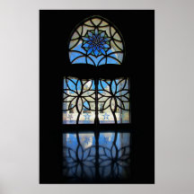 Ventana 2 del salón de la mezquita impresiones