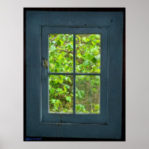 Ventana azul posters
