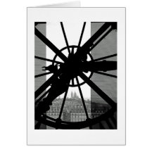 Ventana con tiempo tarjeta