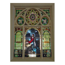 Ventana de la iglesia postal
