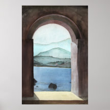 Ventana en Creta Poster