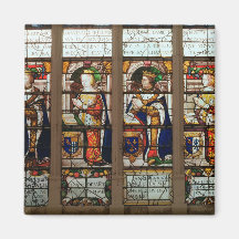 Ventana que representa a Jacques de Borbón Imán De Nevera