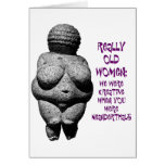 Venus de Willendorf Felicitación