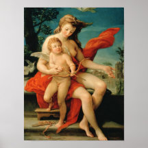 Venus y Cupid, 1785 Posters