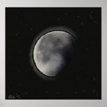 Veo la luna poster