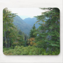 Verano de las montañas de la cascada, mousepad alfombrilla de raton